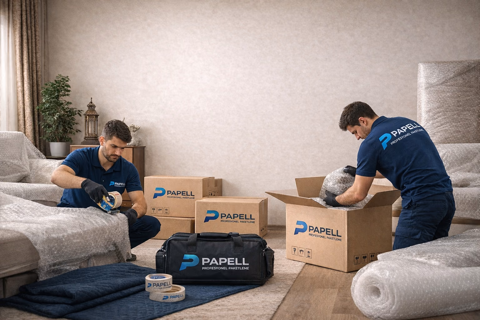 Profesyonel Paketleme — Papell Nakliyat